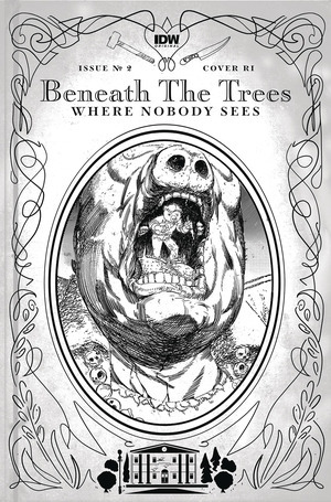 [Beneath the Trees Where Nobody Sees #2 (1st printing, Cover C - Riley Rossmo B&W Incentive)]