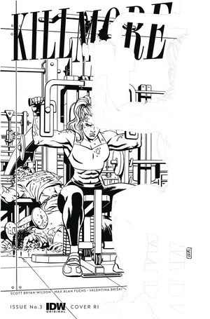 [Kill More #3 (Cover C - Goran Sudzuka B&W Incentive)]