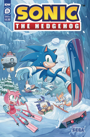 [Sonic the Hedgehog Winter Jam 2023 #1 (Cover A - Min Ho Kim)]