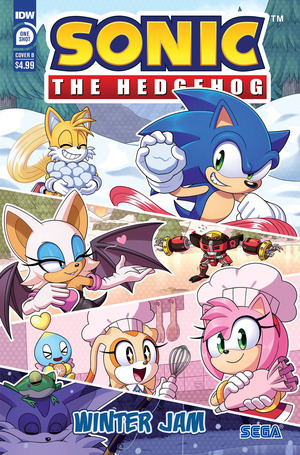 [Sonic the Hedgehog Winter Jam 2023 #1 (Cover B - Abigail Oz)]