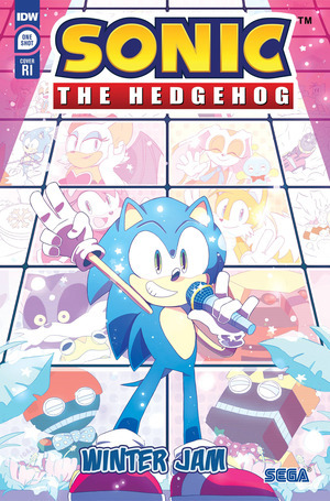 [Sonic the Hedgehog Winter Jam 2023 #1 (Cover C - Iasmin Oma Ata Incentive)]
