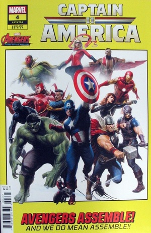 [Captain America (series 10) No. 4 (Cover C - Adi Granov Avengers 60th)]