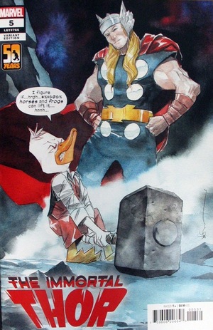 [Immortal Thor No. 5 (Cover C - Dustin Nguyen Howard the Duck Variant)]