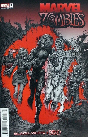 [Marvel Zombies - Black, White & Blood No. 3 (Cover K - Todd Nauck Homage Incentive)]