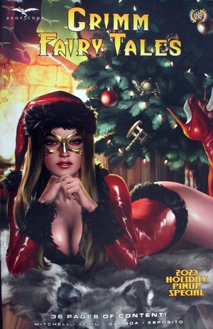 [Grimm Fairy Tales 2023 Holiday Pinup Special (Cover D - Josh Burns)]