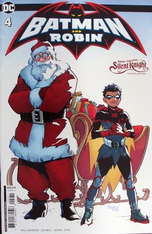 [Batman and Robin (series 3) 4 (Cover D - Gleb Melnikov Santa Variant)]