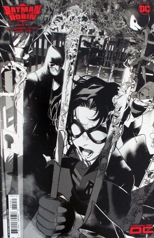 [Batman and Robin (series 3) 4 (Cover F - Simone Di Meo B&W Incentive)]