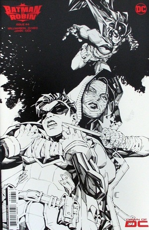 [Batman and Robin (series 3) 4 (Cover G - Kael Ngu B&W Incentive)]