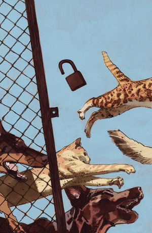 [Animal Pound #1 (1st printing, Cover C - Gabriel H. Walta Full Art Incentive)]