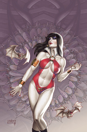 [Vampirella Vs. The Superpowers #6 (Cover I - Joseph Michael Linsner Full Art Incentive)]