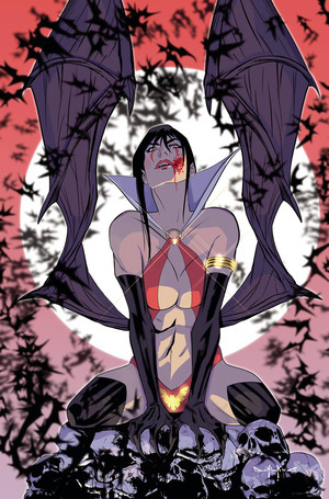 [Vampirella Vs. The Superpowers #6 (Cover L - Pasquale Qualano Full Art Incentive)]