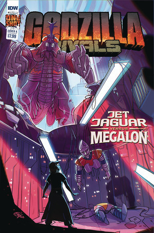 [Godzilla Rivals #11: Jet Jaguar Vs. Megalon (Cover A - Mark Martinez)]