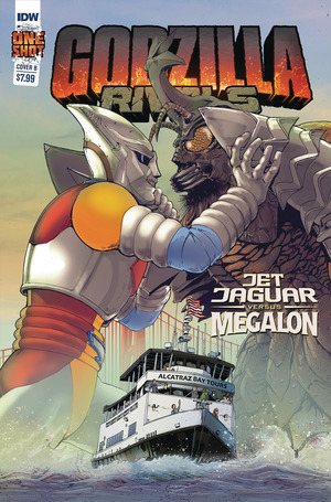 [Godzilla Rivals #11: Jet Jaguar Vs. Megalon (Cover B - Andrew Griffith)]