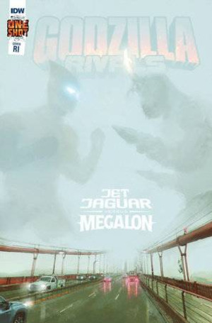 [Godzilla Rivals #11: Jet Jaguar Vs. Megalon (Cover C - Robert Shehan Incentive)]