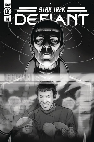 [Star Trek: Defiant #10 (Cover D - Mike Feehan B&W Incentive)]