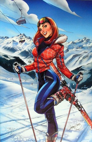 [Amazing Spider-Man (series 6) No. 40 (Cover J - J. Scott Campbell Ski Chalet Full Art Incentive)]