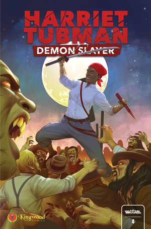 [Harriet Tubman: Demon Slayer #4 (Cover C - Walt Barna Color Variant)]