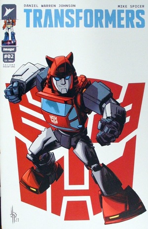 [Transformers (series 4) #2 (2nd printing, Cover C - Jason Howard)]