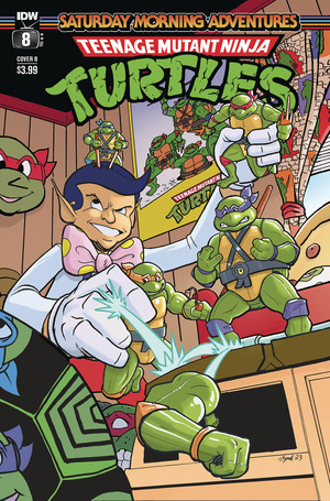 [Teenage Mutant Ninja Turtles: Saturday Morning Adventures Continued #8 (Cover B - Travil Hymel)]