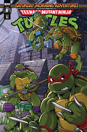 [Teenage Mutant Ninja Turtles: Saturday Morning Adventures Continued #8 (Cover C - Brothers Escorza Incentive)]