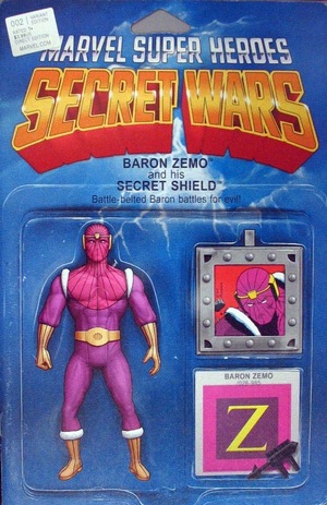 [Secret Wars: Battleworld (series 2) No. 2 (Cover F - John Tyler Christopher Action Figure)]