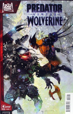 [Predator vs. Wolverine No. 4 (Cover B - Bill Sienkiewicz)]