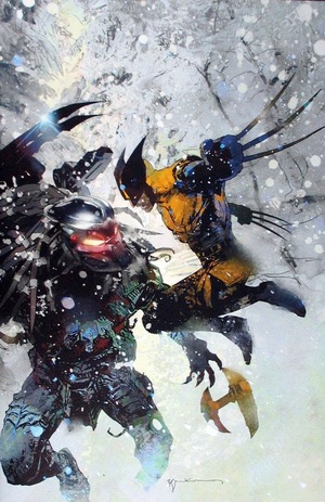 [Predator vs. Wolverine No. 4 (Cover K - Bill Sienkiewicz Full Art Incentive)]