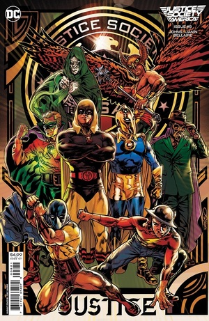 [Justice Society of America (series 4) 8 (Cover B - Tony Harris)]