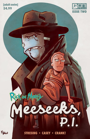 [Rick and Morty - Meeseeks P.I. #2 (Cover C - Marco Finnegan & Fred C. Stresing Homage Incentive)]
