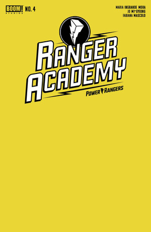 [Ranger Academy #4 (Cover B - Blank Yellow)]