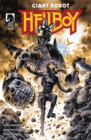 [Giant Robot Hellboy #3 (Cover A - Duncan Fegredo)]