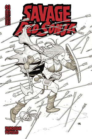 [Savage Red Sonja #3 (Cover G - Frank Cho Line Art Incentive)]