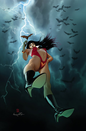 [Vampirella - Dead Flowers #4 (Cover G - Ergun Gunduz Full Art Incentive)]