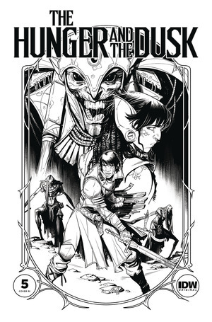 [Hunger and the Dusk #5 (Cover E - Christian Wildgoose B&W Incentive)]