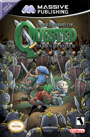 [Quested - The Four Henches (One-Shot) #1 (Cover C - Trevor Richardson & Michael Calero Video Game Homage)]