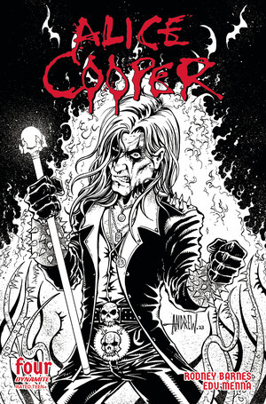 [Alice Cooper (series 2) #4 (Cover D - Andrew Mangum Line Art Incentive)]