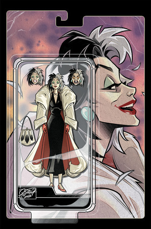 [Disney Villains: Cruella De Vil #1 (Cover F - Action Figure Full Art Incentive)]