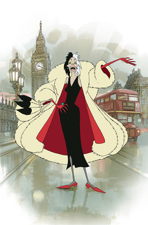 [Disney Villains: Cruella De Vil #1 (Cover G - Joshua Middleton Full Art Incentive)]