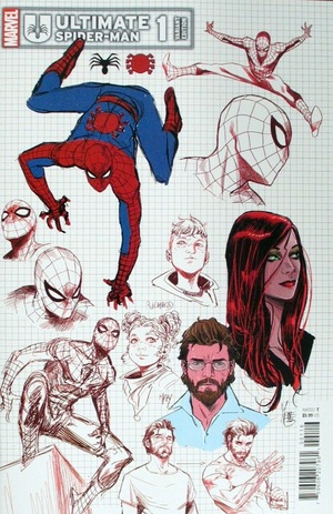 [Ultimate Spider-Man (series 3) No. 1 (1st printing, Cover J - Marco Checchetto Character Design Incentive)]