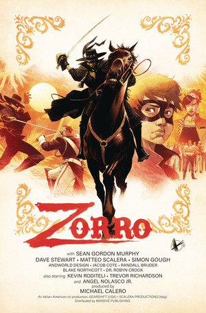 [Zorro #1 (Cover C - Matteo Scalera Movie Poster Homage)]