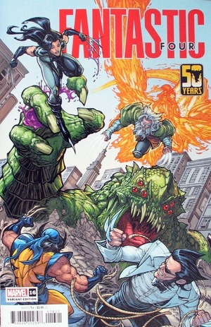 [Fantastic Four (series 7) No. 16 (Cover B - Chad Wayne Hardin Wolverine Wolverine Wolverine)]