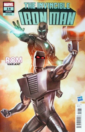 [Invincible Iron Man (series 4) No. 14 (Cover C - Skan Rom Variant)]