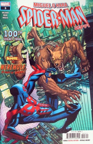 [Miguel O'Hara: Spider-Man 2099 No. 3 (Cover A - Nick Bradshaw)]
