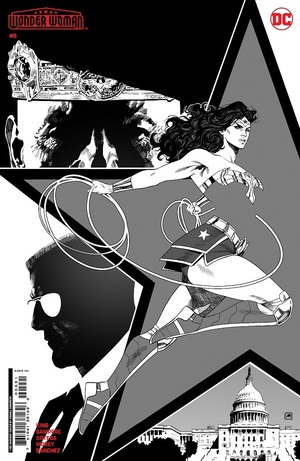 [Wonder Woman (series 6) 5 (1st printing, Cover E - Daniel Sampere B&W Incentive)]
