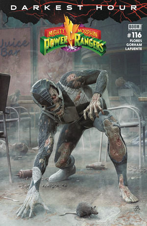 [Mighty Morphin Power Rangers #116 (Cover B - Bjorn Barends Dark Grid)]