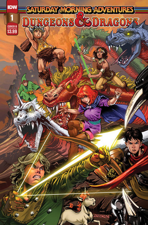 [Dungeons & Dragons: Saturday Morning Adventures (series 2) #1 (Cover B - Escorza Brothers)]