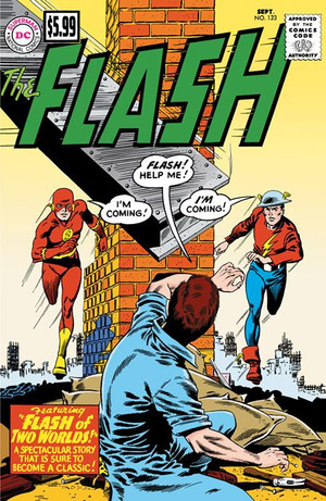 [Flash 123 Fascimile Edition (2024 printing, Cover C - Carmine Infantino & Murphy Anderson Foil)]