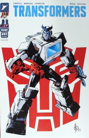 [Transformers (series 4) #3 (2nd printing, Cover B - Jason Howard)]