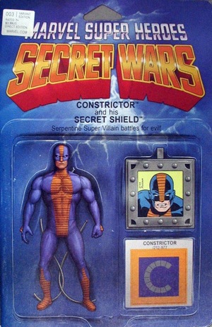 [Secret Wars: Battleworld (series 2) No. 3 (Cover C - John Tyler Christopher Action Figure)]