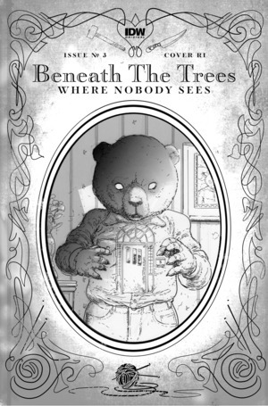 [Beneath the Trees Where Nobody Sees #3 (1st printing, Cover C - Riley Rossmo B&W Incentive)]